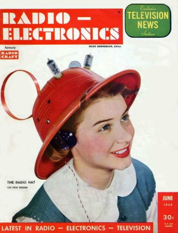 همه در آینده کلاه رادیویی به سر خواهند داشت. 