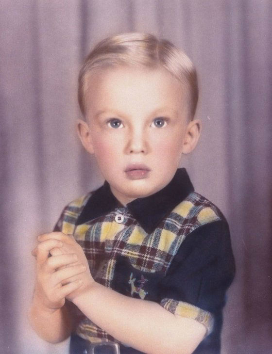 دونالد ترامپ در 4 سالگی