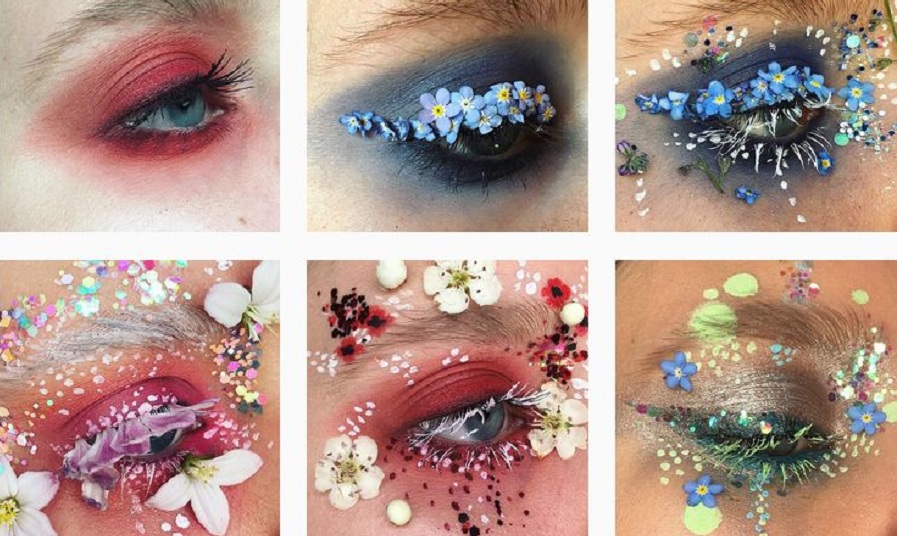 «چشم های گلخانه ای»؛ پروژه آرایشگری هنرمند ۲۱ ساله انگلیسی