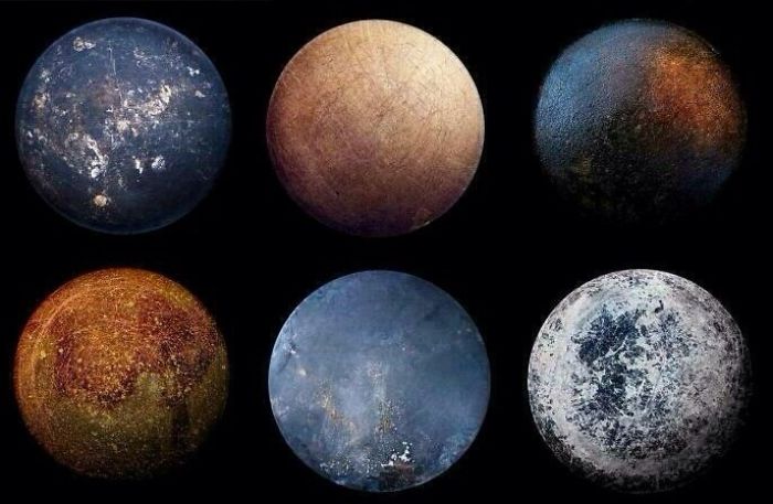 این ها سیاره های منظومه شمسی نیستند، بلکه کف تابه های سرخ کردنی است.