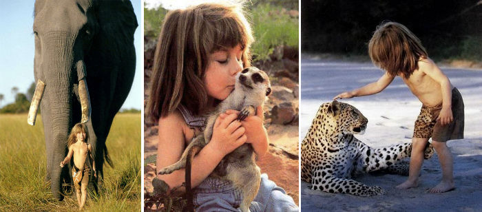 با چندین کودک وحشی آشنا شوید که توسط حیوانات بزرگ شدند