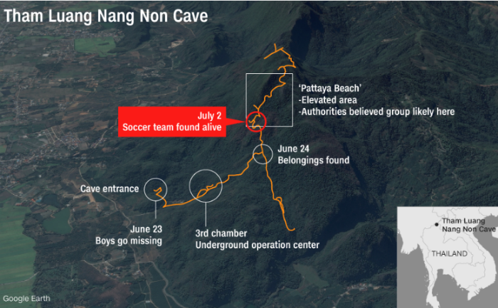 گمشدگان در غار تایلند