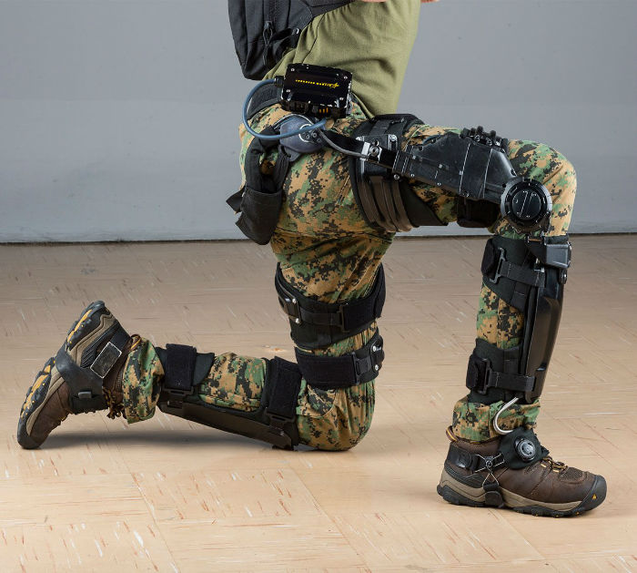 اسکلت های پوشیدنی نظامی