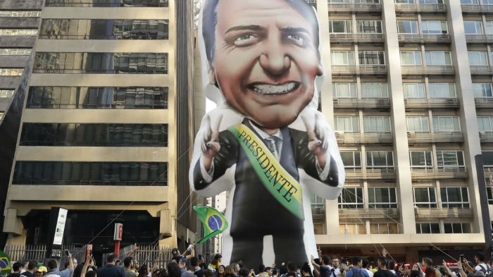 ژایر بولسونارو رییس جمهور جدید برزیل