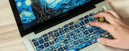 استیکرهایی که لپ‌تاپ را به اثر هنری تبدیل می‌کنند