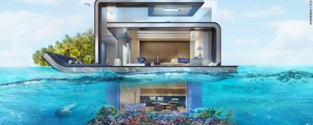 ویلاهایی در زیر آب که همتا ندارند
