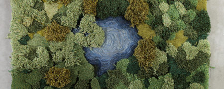 قالیچه هایی با طرح چشم اندازهای جنگلی