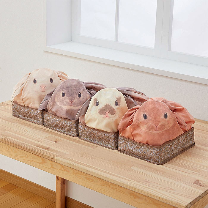 کیف های خرگوشی؛ طرحی برای مرتب کردن خانه