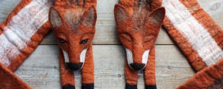 شال های نمدی به شکل حیوانات واقعی از گردن شما محافظت می کنند