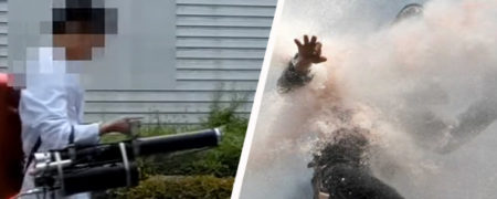 اسلحه مرگباری که آب شلیک می کند [تماشا کنید]