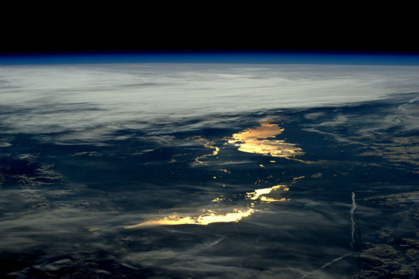 تصاویری زیبا از زمین که توسط فضانوردان تهیه شده اند