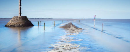 جاده ای در فرانسه که روزی دو بار ناپدید می گردد