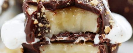 خوشمزه روز: لقمه های شکلاتی موز [تماشا کنید]