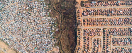 خط مرزی میان رفاه و فقر؛ نگاهی از بالا به آفریقای جنوبی