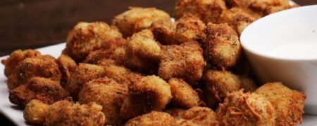 خوشمزه روز: لقمه های سوخاری گل کلم با پنیر چدار [تماشا کنید]