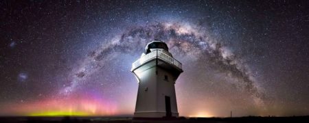 عکس های بی نظیر از شب های زمستانی نیوزیلند