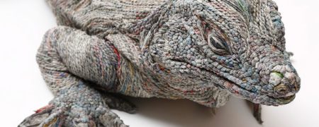 آیا باور می کنید این مجسمه ها با روزنامه خلق شده باشند؟