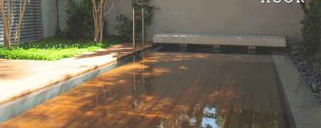 استخر تبدیل شونده ای که در یک چشم به هم زدن ناپدید می شود [تماشا کنید]