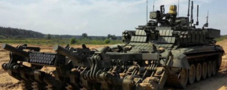 روس ها توانستند تانک روباتیکی انسان نما بسازند [تماشا کنید]