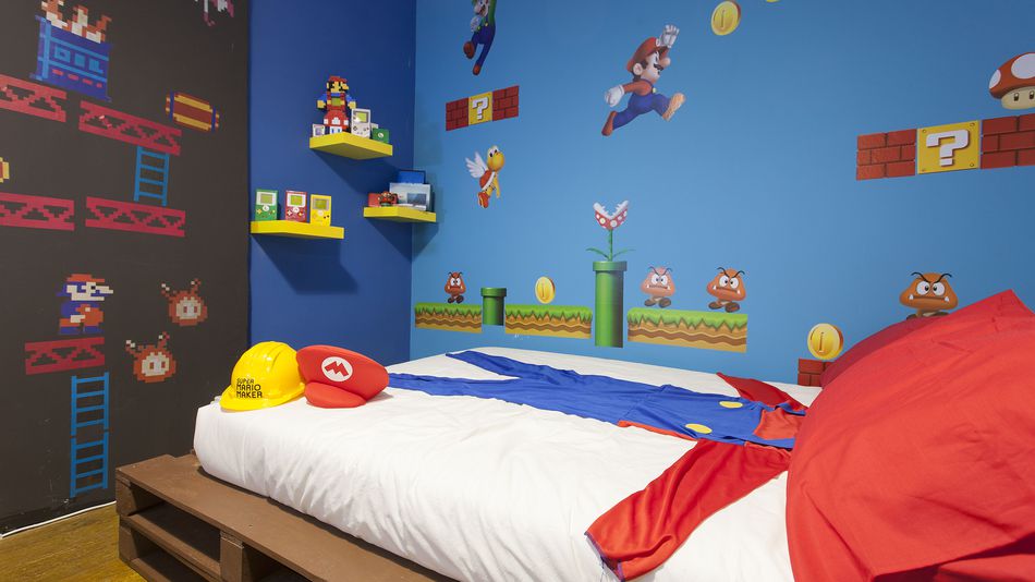 این اتاق شما را به دنیای سوپر ماریو وارد می کند