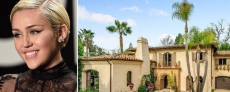 نگاهی به ویلای مایلی سایرس در لس آنجلس