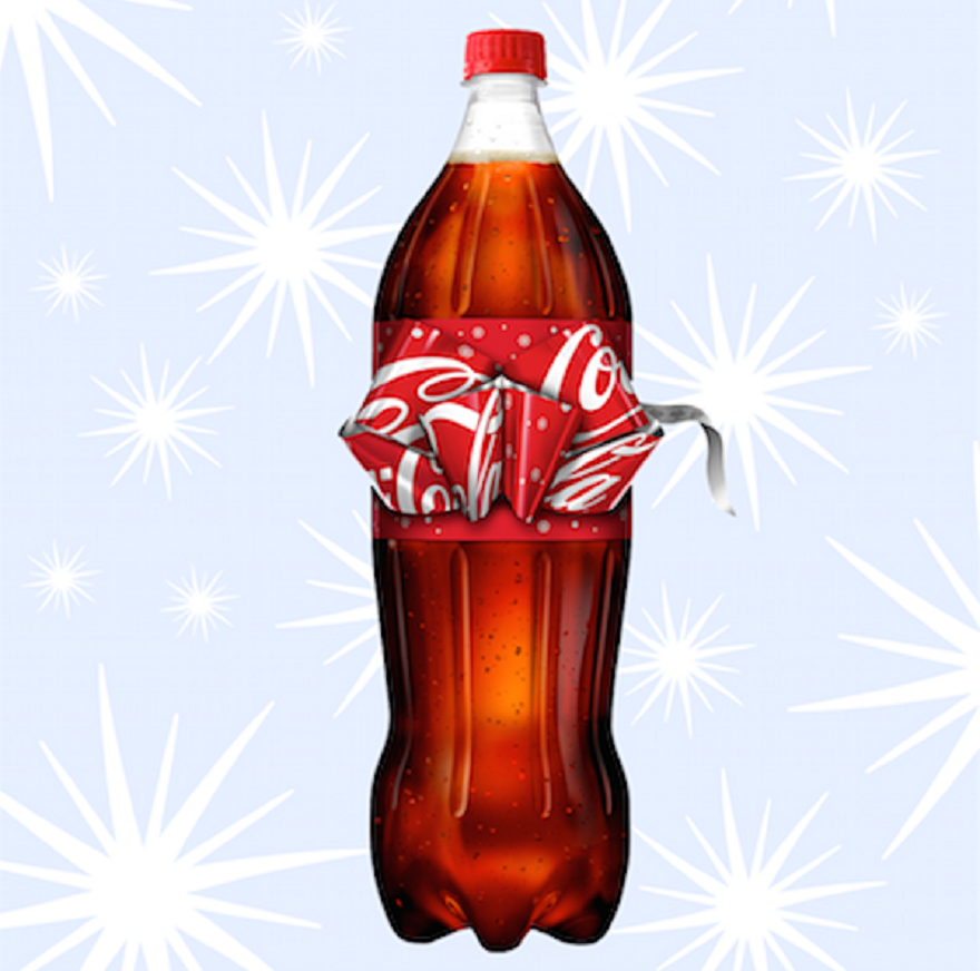 خلاقیت جالب ژاپنی ها برای تزئین بطری نوشابه کوکاکولا [تماشا کنید]
