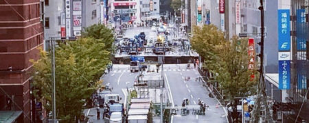 ژاپنی ها تنها در دو روز حفره عظیم ایجاد شده در شهر فوکوئوکا را پر کردند