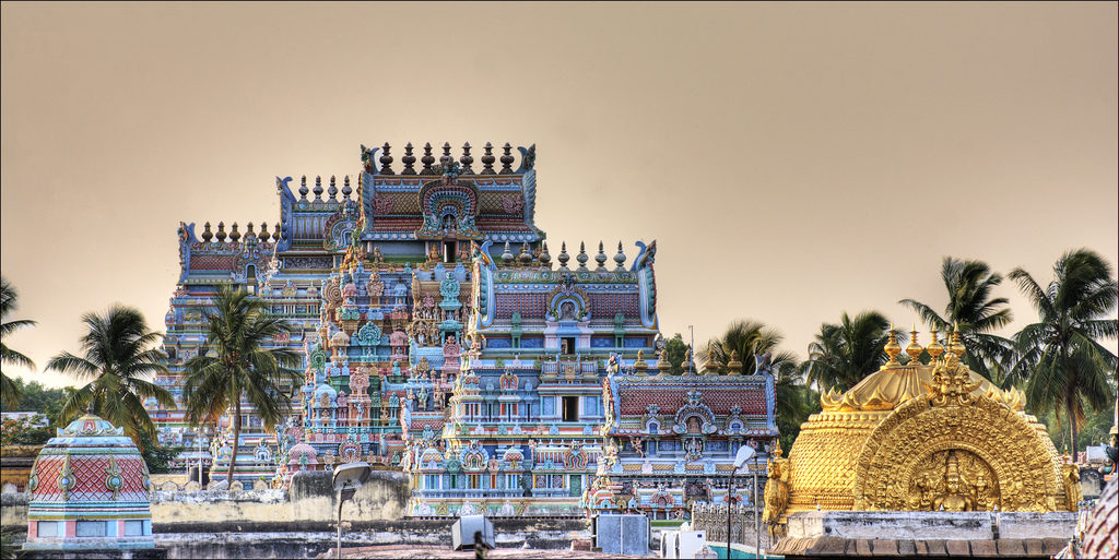 معبد رنگارنگ سری رانگاناساس وامی؛ بزرگترین عبادت گاه هند با قدمت ۷۰۰ ساله