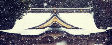 تصاویری از بارش برف در توکیو پس از ۵۰ سال