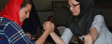 استقبال گسترده بانوان ایرانی از رشته مچ اندازی