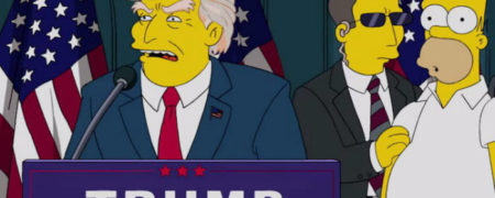 «سیمپسون ها» ۱۶ سال پیش رئیس جمهور شدن ترامپ را پیش بینی کرده بودند