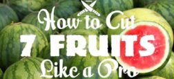 چگونه همانند یک حرفه ای انواع مختلف میوه ها را برش دهیم؟ [اینفوگرافیک]