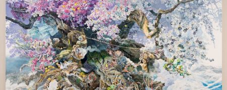 نقاشی خلق شده با جوهر و خودنویس که سه سال و نیم زمان صرف آن شده است