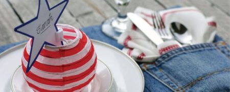 آموزش دوخت زیربشقابی پارچه ای با استفاده از شلوار جین