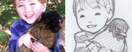 نگاهی به آثار هنرمندی که عکس افراد با حیوانات خانگی شان را به شخصیت های کارتونی تبدیل می کند