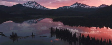 ویدیویی که زیبایی های شگفت انگیز ایالت اورگن کشور آمریکا را به تصویر می کشد [تماشا کنید]