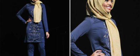 برای نخستین بار بانویی محجبه در مسابقات دختر شایسته مینه سوتای آمریکا اجازه حضور پیدا کرد