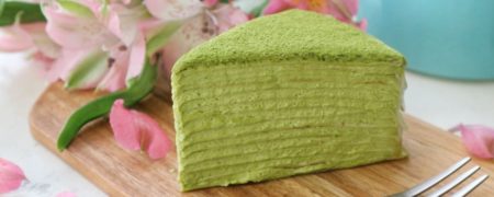 کرپ کیک چای سبز ژاپنی ها در لندن غوغا به پا کرده است