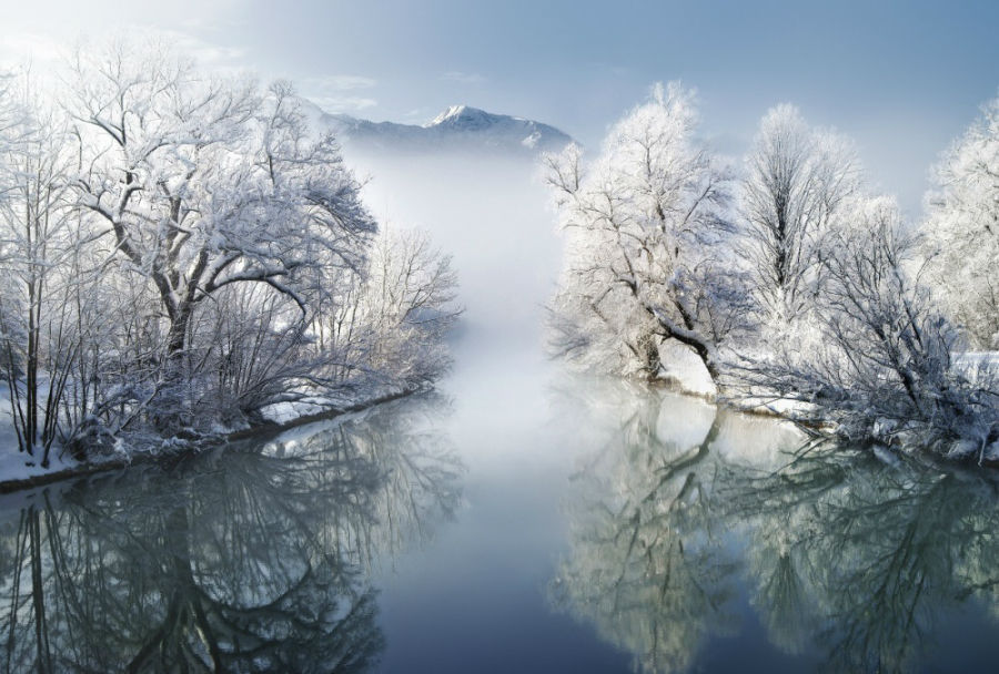 ۲۰ مکانی که زمستان ها چشم اندازهای فوق العاده زیبایی می سازند