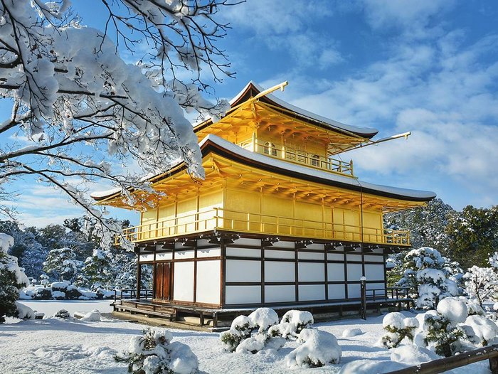 تصاویری زیبا از زمستان پر برف و بی سابقه کیوتو که آن را به سرزمین عجایب برای تصویربرداری بدل کرده است
