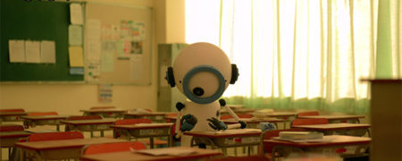 ملاقات دو ربات؛ انیمیشن جذابی که توسط دانش آموزان ژاپنی ساخته شده است [تماشا کنید]