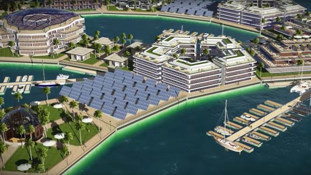 نخستین شهر شناور جهان در وسط اقیانوس آرام ساخته می شود