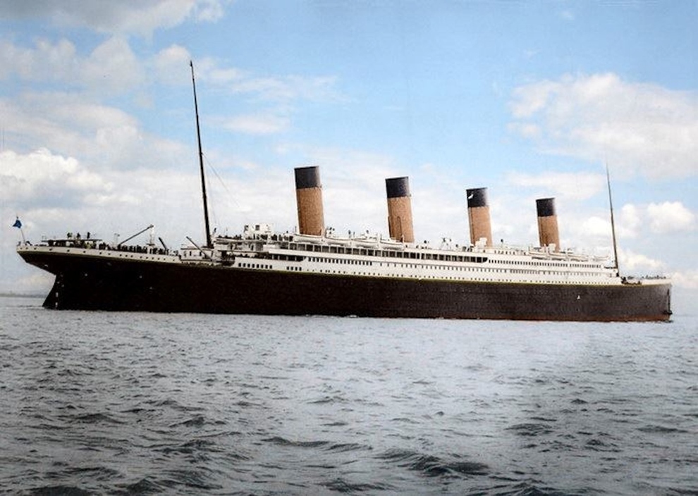 نگاهی به ۱۶ عکس رنگی کمتر دیده شده از کشتی تایتانیک