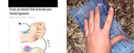 راهکار و تصویری که میان نوجوانان پرمخاطب شده؛ راهنمای تصویری شکستن قلنج انگشت شست