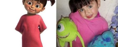 شباهت عجیب و باور نکردنی انسان های واقعی به شخصیت های مشهور کارتونی