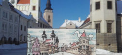 رسم نقاشی های زیبا و فانتزی از مناطق دیدنی شهرهای اروپا توسط هنرمند استرالیایی