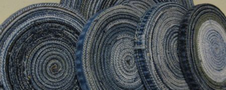 آموزش ساخت زیرلیوانی با استفاده از شلوار جین