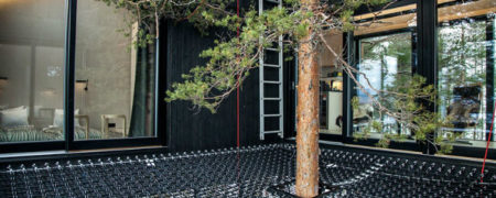 ساخت هتل درختی بسیار زیبا در یکی از بهترین جنگل های کشور سوئد