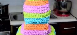 هنر بسیار زیبای تزئین کیک توسط یک قناد خودآموخته [تماشا کنید]