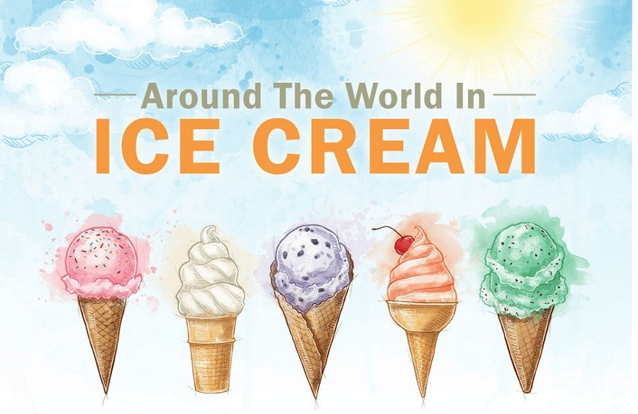 با ۱۰ نوع بستنی متنوع و محبوب در سراسر دنیا آشنا شوید [اینفوگرافیک]
